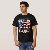 Ik stem voor de Outlaw en de Hillbilly 2024 T-shirt (Voorkant volledig)
