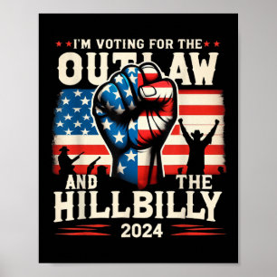 Ik stem voor de Outlaw en de Hillbilly 2024 US Poster