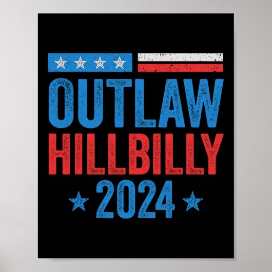 Ik stem voor de Outlaw en de Hillbilly Electi Poster (Voorkant)