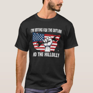 Ik stem voor de Outlaw en de Hillbilly T-shirt