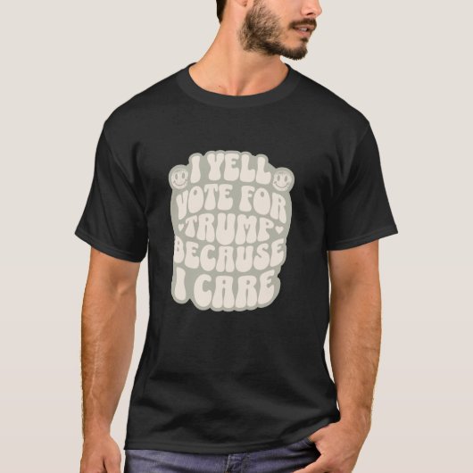 Ik stem voor de veroordeelde misdadiger met lange t-shirt (Voorkant)
