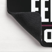 Ik stem voor de veroordeelde misdadiger Pro Trump  Muismat (Hoek)