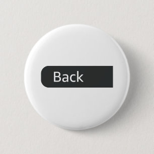 Ik stem voor de veroordeelde misdadiger Pro Trump  Ronde Button 5,7 Cm
