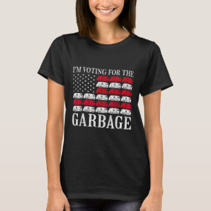 Ik stem voor de vuilnisbak die Trump 2024 trots is T-shirt