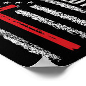 Ik stem voor het Shirt van veroordeelde misdadiger Poster (Hoek)