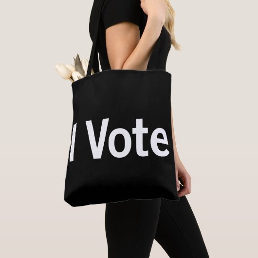 Ik stem voor het Tas - Witte tekst (Dichtbij)