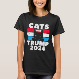 Ik stem voor het verkiezingsdebat van Trump 2024 T-shirt