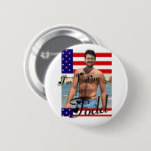 Ik stem voor Todd Button (Voorkant /achterkant)