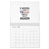 Ik stem voor Trump Kalender (Jan 2027)