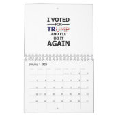 Ik stem voor Trump Kalender (Jan 2026)