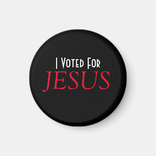 Ik stemde op JESUS Christen  Magneet