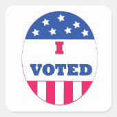 Ik stemde tegen Sticker (Voorkant)