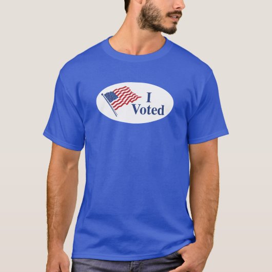 Ik stemde tegen Sticker T-shirt (Voorkant)
