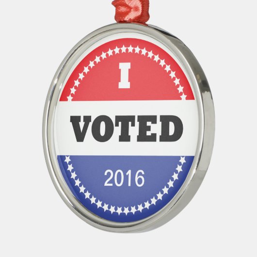 Ik stemde voor versiering metalen ornament (Links)