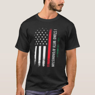 Ik Steun Afghanistan Afghaanse Steun Idee T-shirt