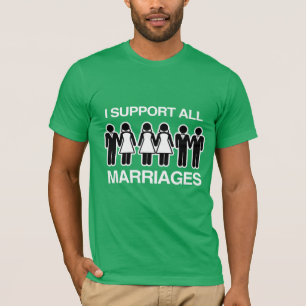 IK STEUN ALLE HUWELIJKEN IN GEVEN MATE -.png T-shirt