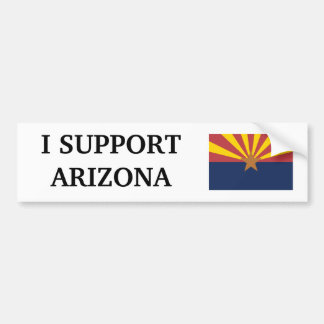 Ik steun Arizona Bumpersticker