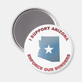 Ik steun Arizona Magneet (Voorkant / Achterkant)