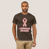 Ik steun Bacon T-shirt (Voorkant volledig)