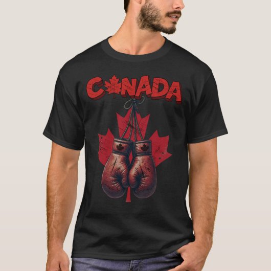 Ik steun Canada Elbows Up Canada T-shirt Merch (Voorkant)