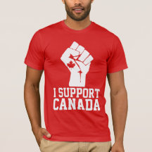 Ik steun Canada - trotse Canadees