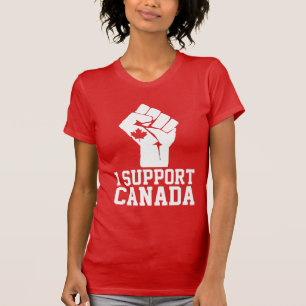 Ik steun Canada - trotse Canadees T-shirt