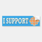 Ik steun CBC Bumpersticker (Voorkant)