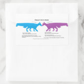 Ik steun Cera's Goal Sticker (Tas)