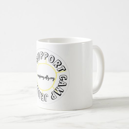 Ik steun CJ Mok White (Voorkant rechts)