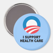 IK STEUN DE GEZONDHEIDSZORG MAGNEET (Voorkant / Achterkant)