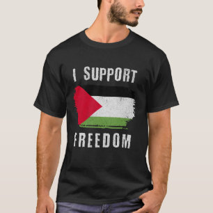 Ik steun de Palestijnse vrijheid #gaza T-shirt