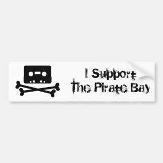 Ik steun de Pirate Bay Bumpersticker