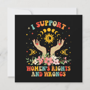 Ik steun de rechten en ongelijkheden van vrouwen v