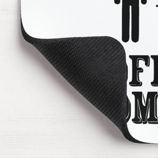 Ik steun de Romance van de Kantoor Muismat (Hoek)