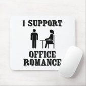 Ik steun de Romance van de Kantoor Muismat (Met muis)