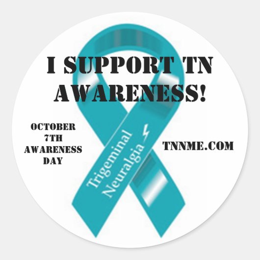 Ik steun de sticker bewustwording (Voorkant)