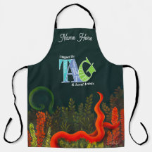 Ik steun de Topeka Art Guild Design Schort