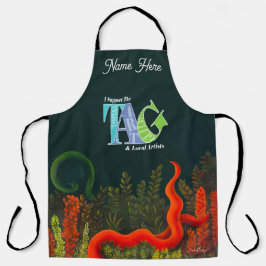 Ik steun de Topeka Art Guild Design Schort