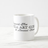 Ik steun de Topeka Art Guild Mok (Voorkant rechts)