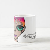 Ik steun de Topeka Art Guild Mok (Center)