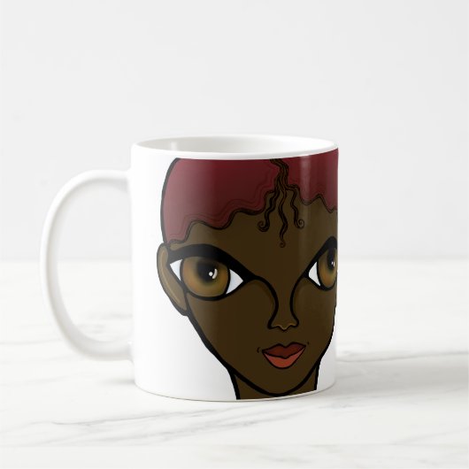 Ik steun de Topeka Art Guild Mok (Links)