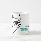 Ik steun de Topeka Art Guild Mok (Center)