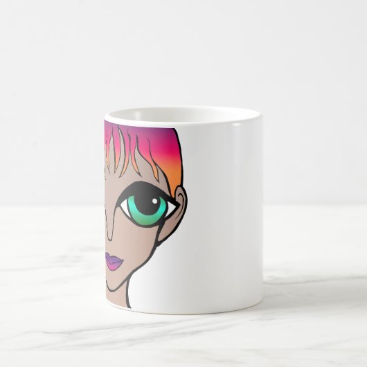 Ik steun de Topeka Art Guild Mok (Center)