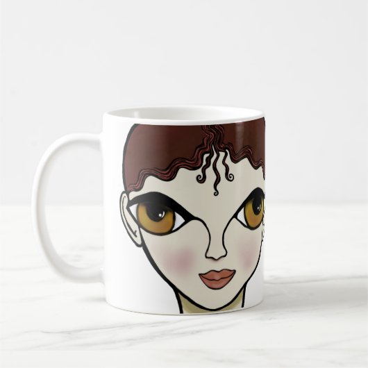 Ik steun de Topeka Art Guild Mok (Links)