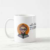 Ik steun de Topeka Art Guild-mok Koffiemok (Links)