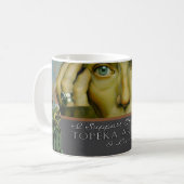 Ik steun de Topeka Art Guild-mok Koffiemok (Voorkant links)