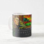 Ik steun de Topeka Art Guild-mok Koffiemok (Voorkant links)