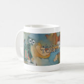 Ik steun de Topeka Art Guild-mok Koffiemok (Voorkant links)