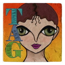 Ik steun de Topeka Art Guild Trivet