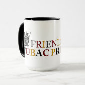 Ik steun de vrienden van Tubac Presidio Mok (Voorkant links)